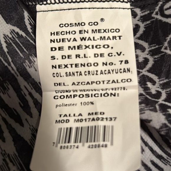 Cosmo&Co Top Oversized Elastic Neck Size Medium - Picture 3 of 4